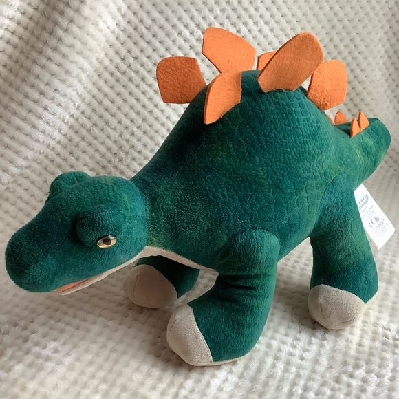 Build A Bear Workshop Plush Stegosaurus Dinosaur Stuffed Animal Jurassic Toy - Picture 2 of 15
